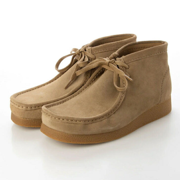 楽天市場】クラークス ワラビー EVO Bt メンズ ブーツ モカシン Clarks