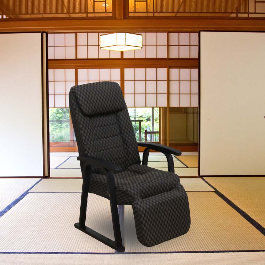 楽天市場】座椅子 コンパクト 腰掛け 椅子 手すり付き 手摺り付き 腰痛