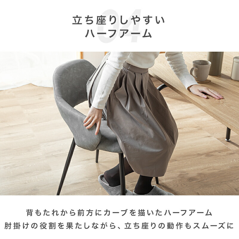 楽天市場】5%offクーポン 25日から◇肘付き ダイニングチェア 2脚