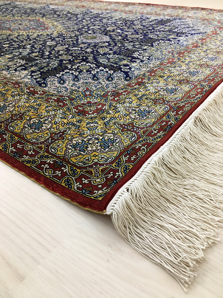 楽天市場】【中国段通 四川 シルク 玄関マット】「ヴァーンクの空