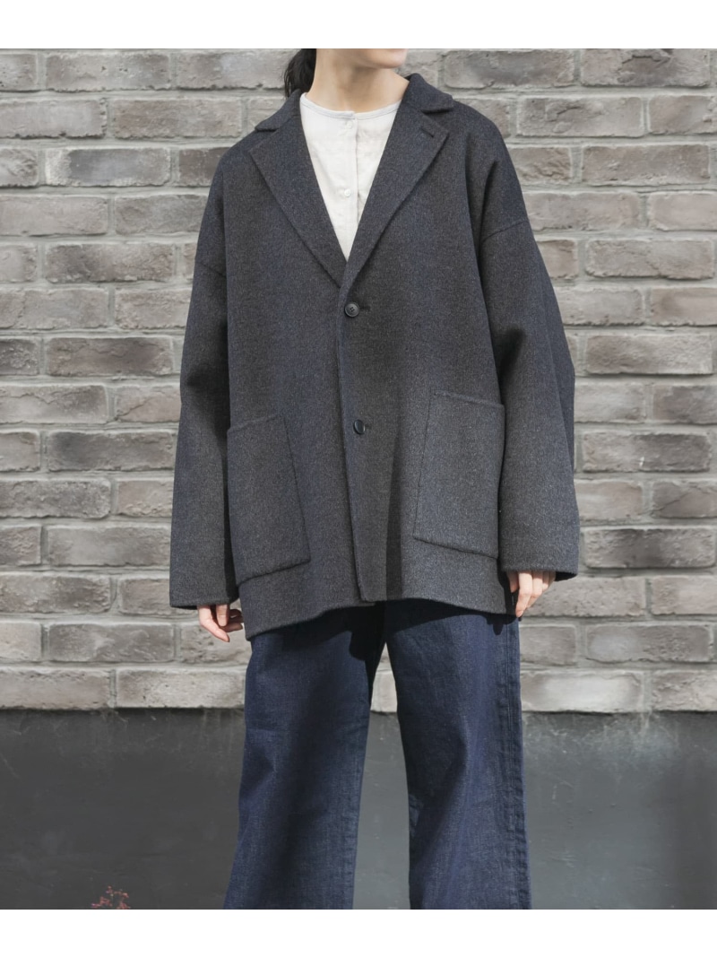 楽天市場】ウールテーラードショートコート かぐれ カグレ ジャケット