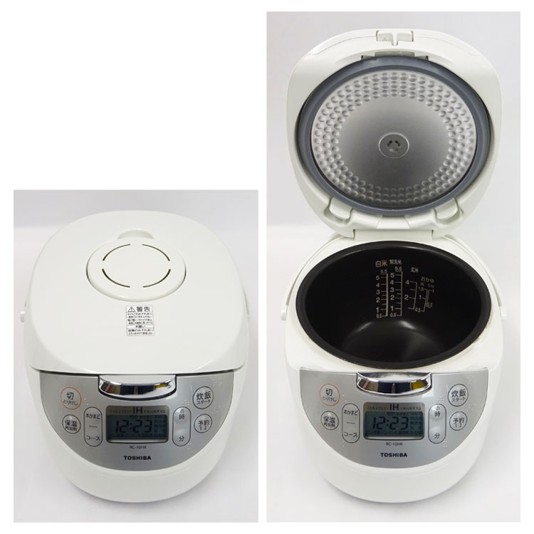 楽天市場】【中古】TOSHIBA(東芝)IHジャー炊飯器 かまど銅コート釜 5.5