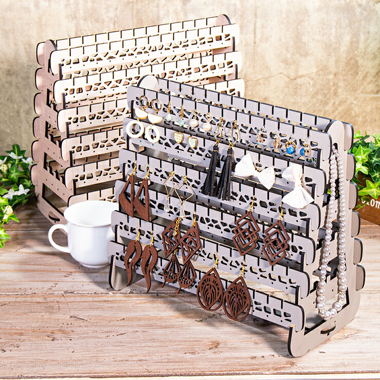 楽天市場】☆10%OFF☆ アクセサリーラック 3色から選べる 大容量