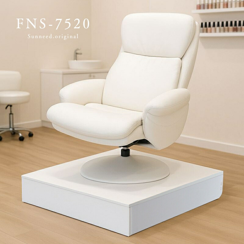 楽天市場】フットネイルステージ ネイルチェア用台 ホワイト ベージュ