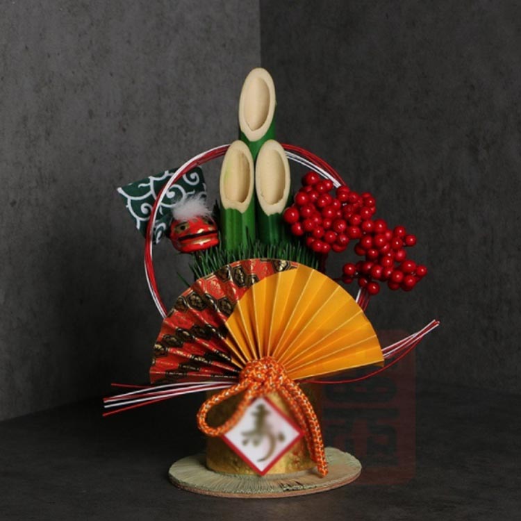 楽天市場】正月飾り 門松 玄関 置物 21cm 小さめ 新年 新春 正月 ミニ