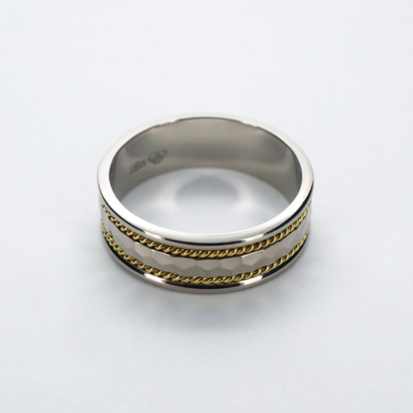 楽天市場】【限定1点】 トレソロ K18 イエロー・ホワイトゴールド