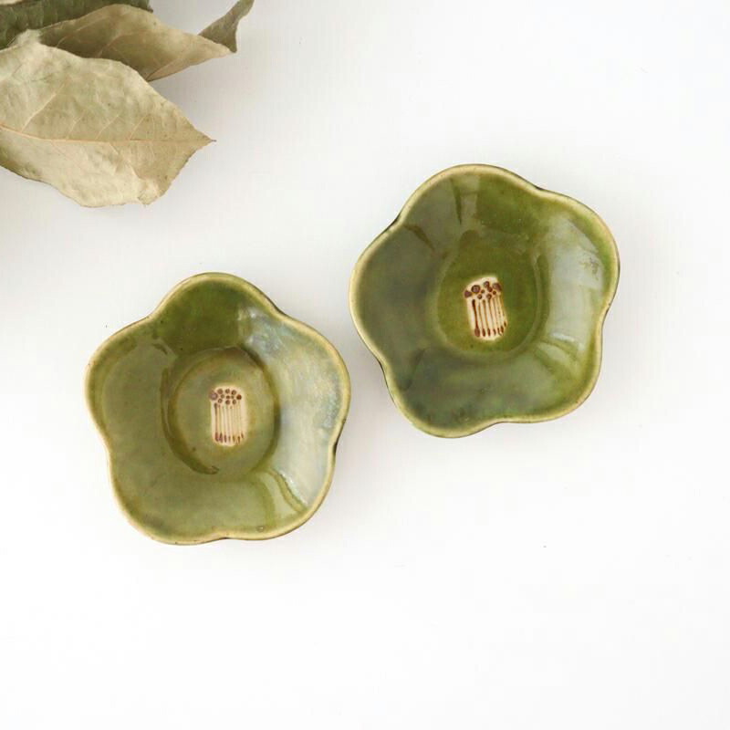 楽天市場】【10％OFFクーポン】小皿 織部花咲 色絵花咲 赤絵花咲 陶器