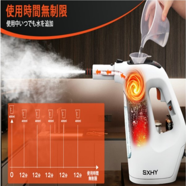 楽天市場】スチームクリーナー 多目的スチームモップ スチーム洗浄機