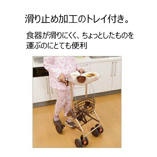 楽天市場】室内用 歩行車 テイコブ リトルホーム WAW05 ブラウン