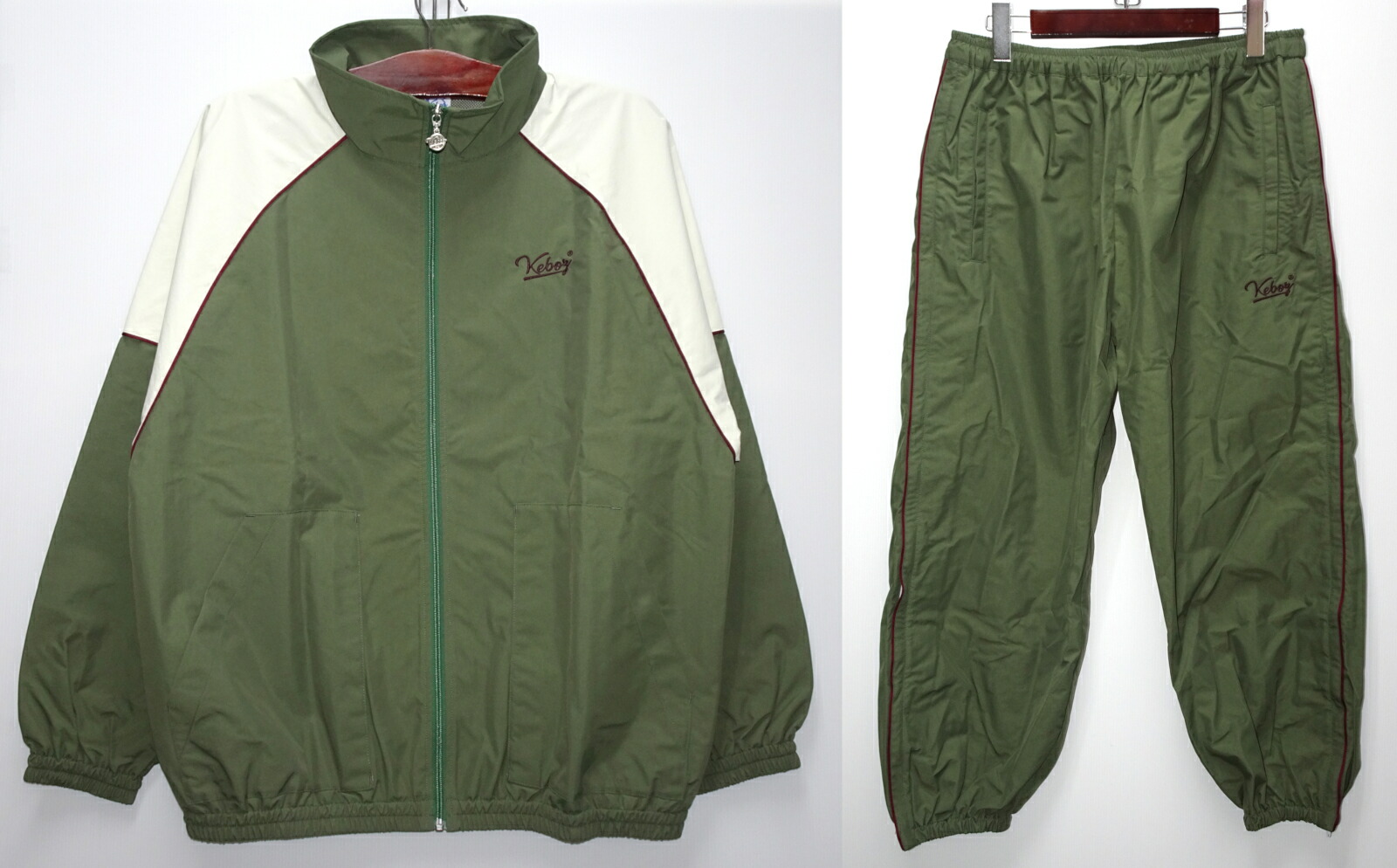 楽天市場】【中古】KEBOZ ケボズ 2TONE TRACK JACKET PANTS トラック