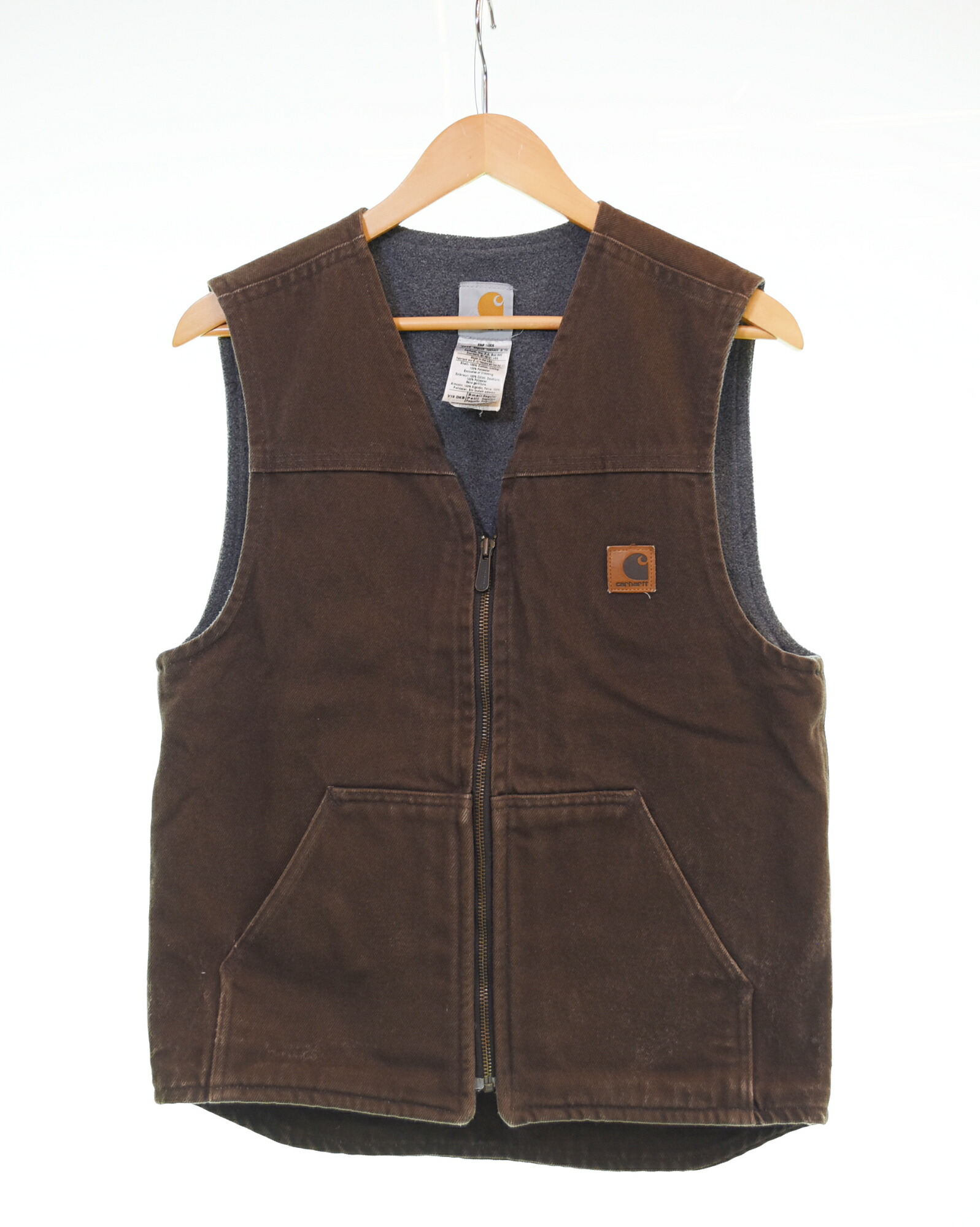 楽天市場】カーハート carhartt ダークブラウン（ベスト・ジレ