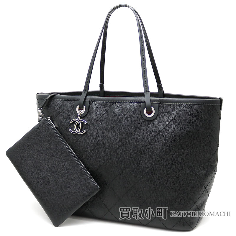 楽天市場】【美品】シャネル 【CHANEL】キャビアスキン ショッピング