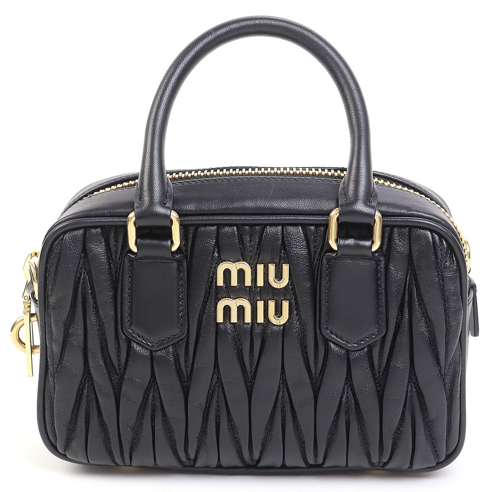 楽天市場】【新品同様】ミュウミュウ 【MIUMIU】アルカディ マテラッセ