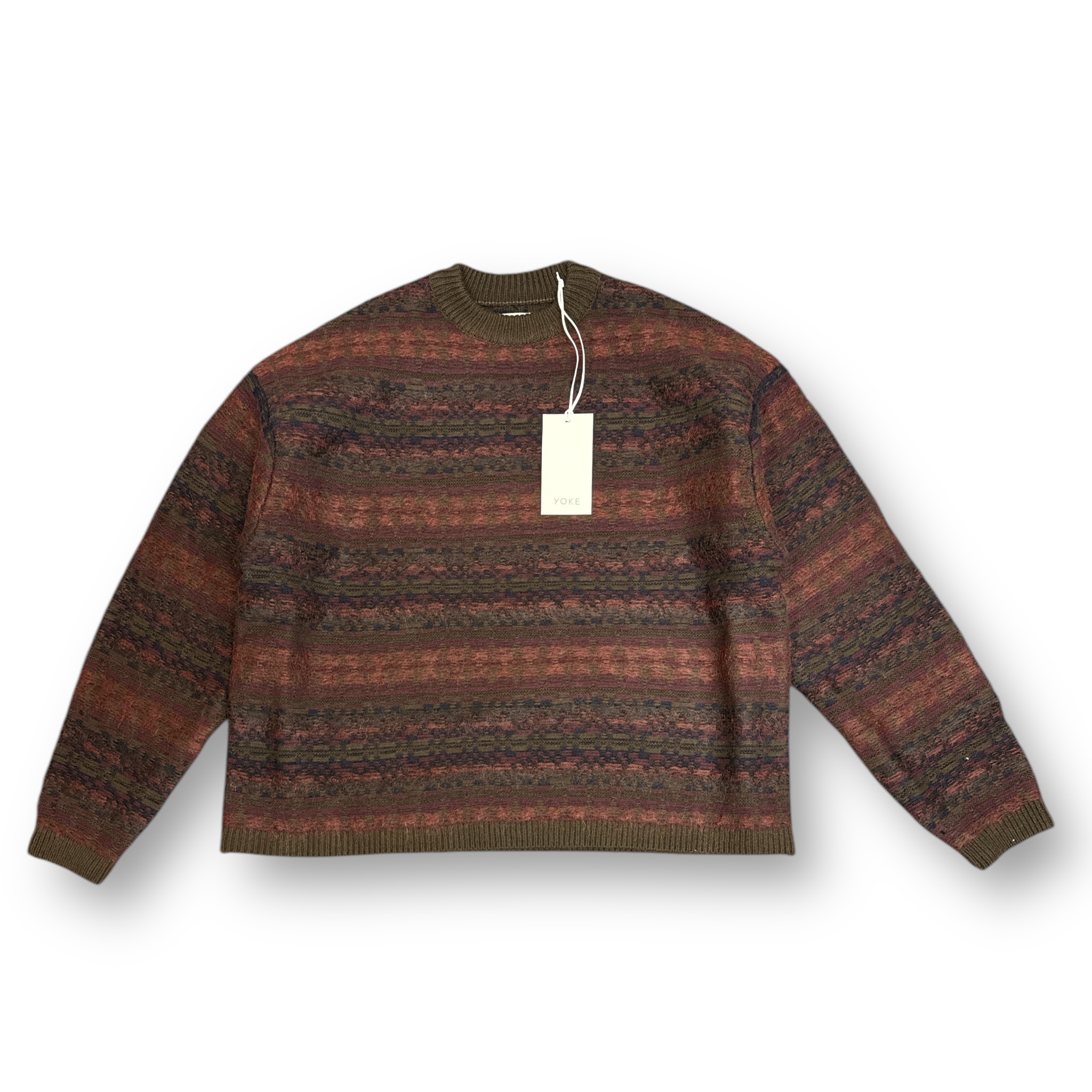 楽天市場】YOKE・ヨーク 23AW クルーネックニット 状態SS セーター