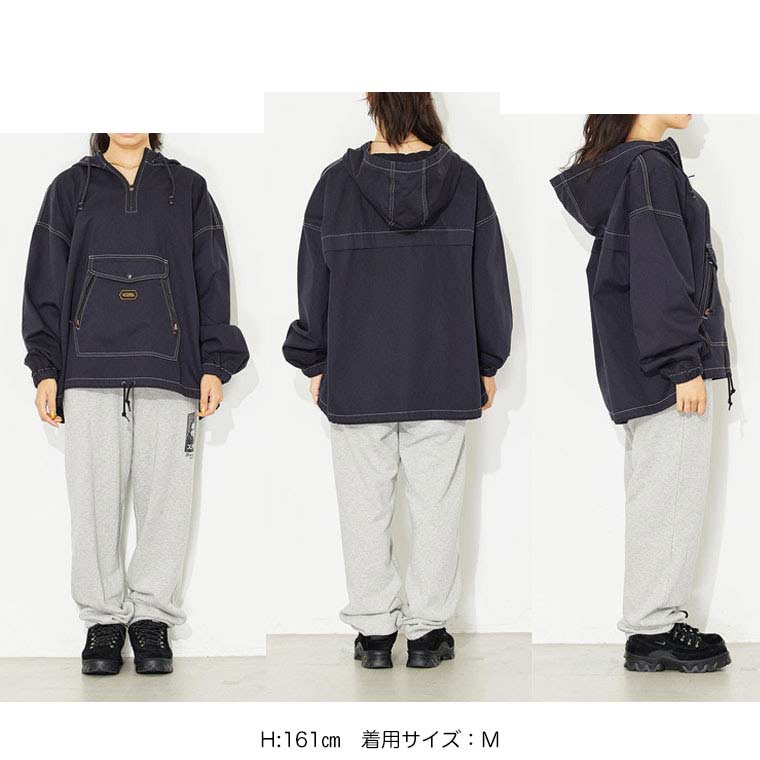楽天市場】エックスガール アノラック パーカー KANGAROO POCKET