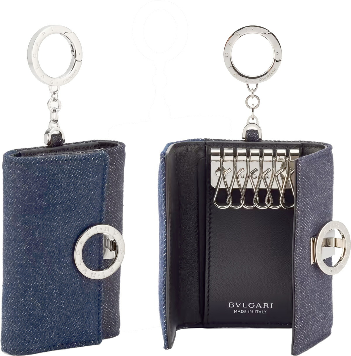 楽天市場】BVLGARI ブルガリメンズ レディースキーリング付き6連キー