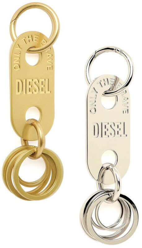 楽天市場】DIESEL キーホルダーディーゼル ロゴ刻印ONLY THE BRAVE