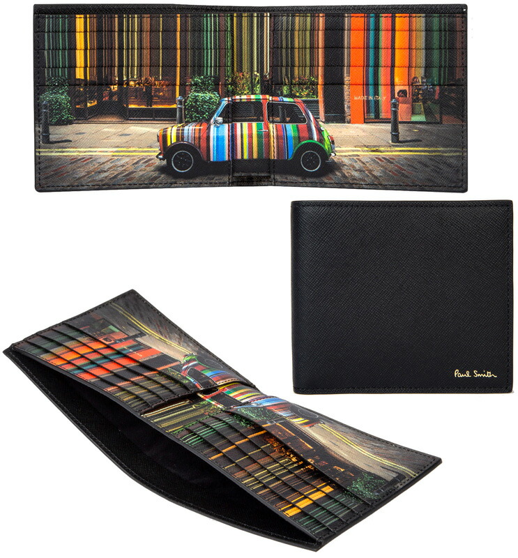 楽天市場】Paul Smith ポールスミスメンズ二つ折財布 エンボスロゴ