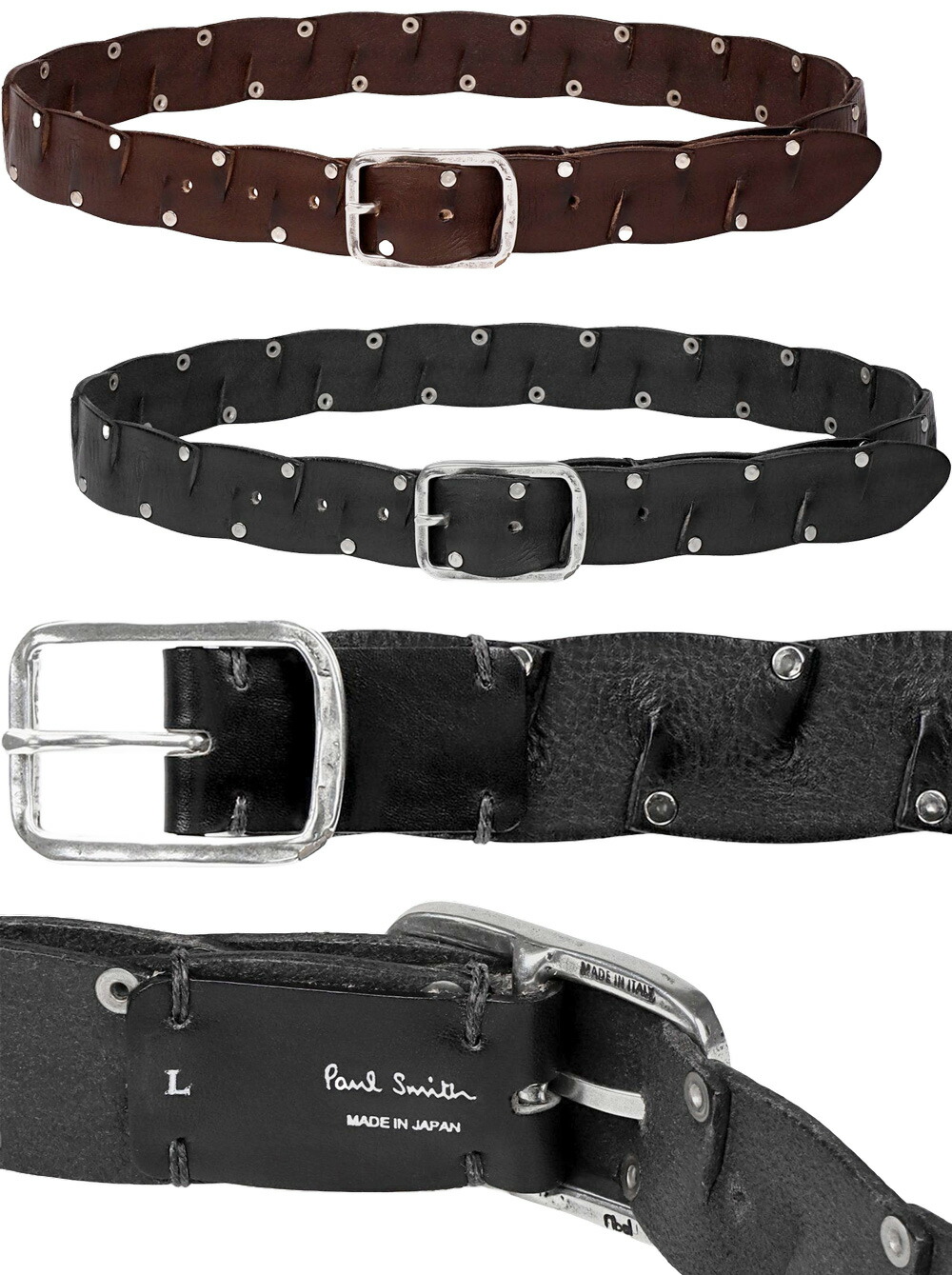 楽天市場】Paul Smith ポールスミスメンズ スタッズ打ち込みツイスト