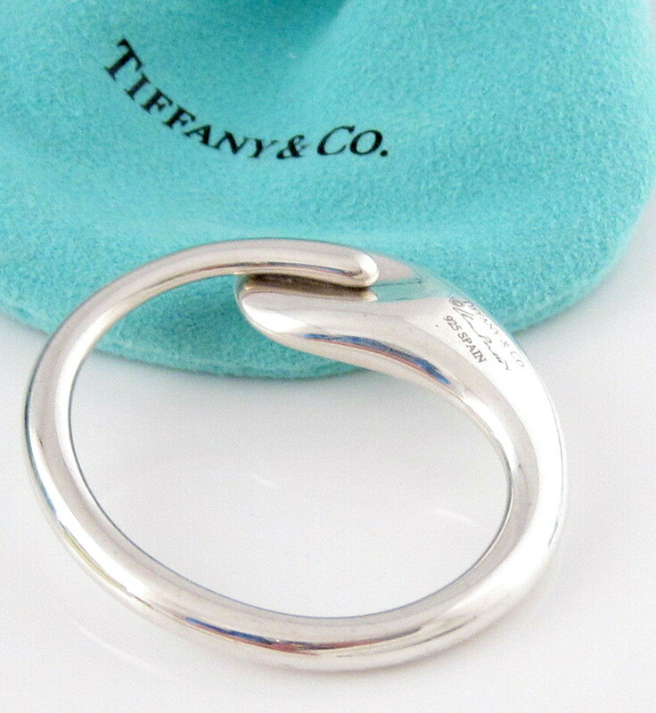 楽天市場】Tiffany&Co. ティファニーエターナルサークル キーリング