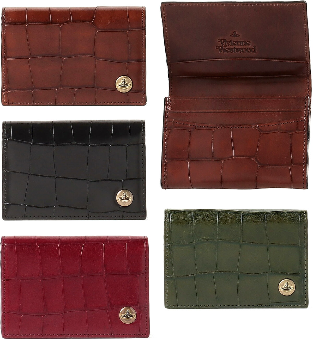 楽天市場】Vivienne Westwoodヴィヴィアンウエストウッドクロコ型押し