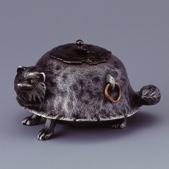 楽天市場】【送料無料】文福茶釜香炉 宏采作 : カナシチ 楽天市場店