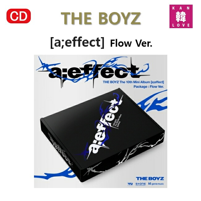 楽天市場】[おまけ付き] THE BOYZ 10th MINI ALBUM [a;effect] Flow