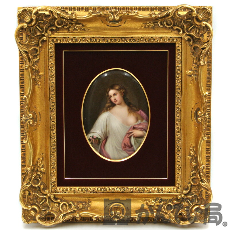 楽天市場】KPM 【ケイピーエム】 ベルリン王立磁器製陶所 陶板画