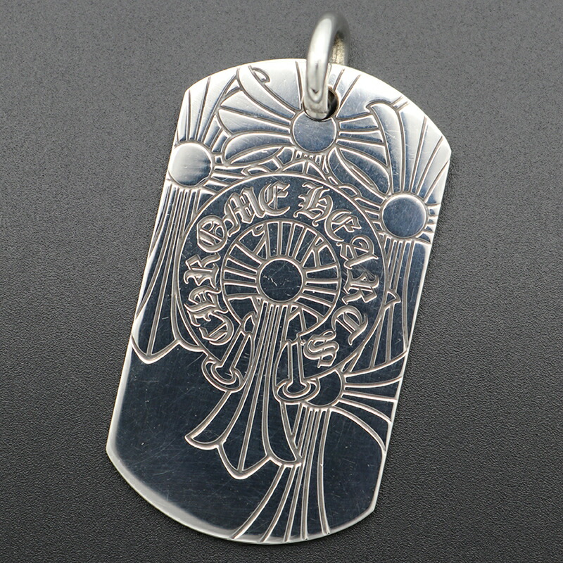 楽天市場】クロムハーツ【CHROMEHEARTS】【保証書付】【ラージ】D/TAG