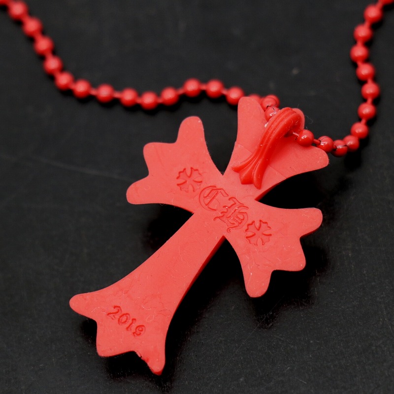 楽天市場】クロムハーツ【CHROMEHEARTS】【レッド】ラバーCHクロス