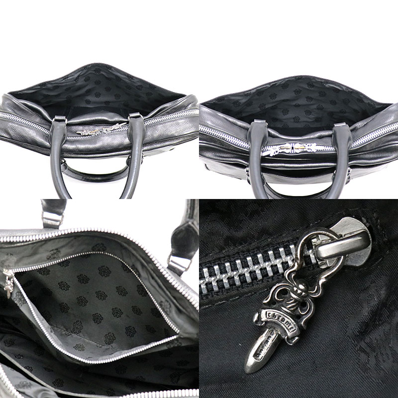 楽天市場】クロムハーツ【CHROMEHEARTS】【ヘビーレザー】2WAYバッグ