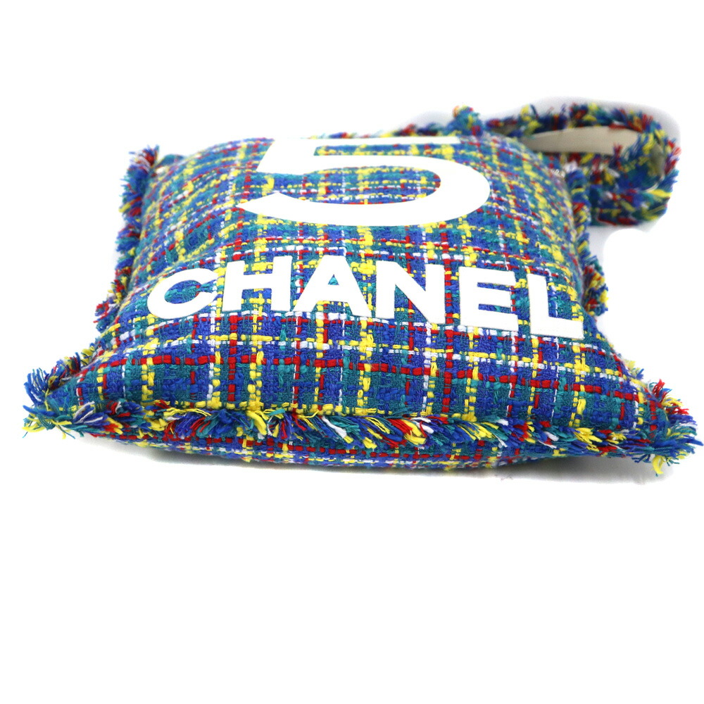 楽天市場】シャネル Chanel ツイードトートバッグ カラフル 【中古