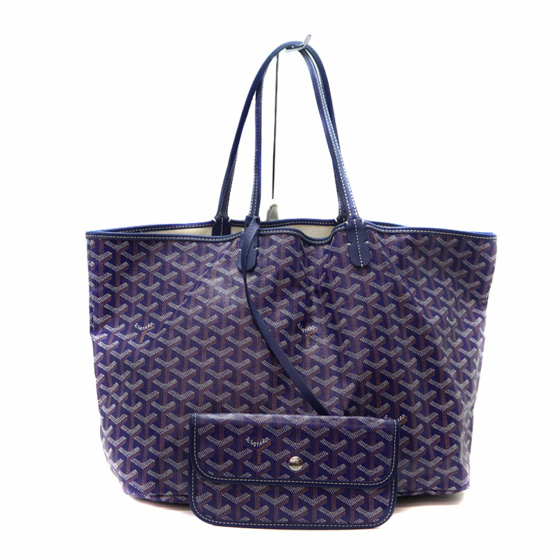 楽天市場】GOYARD【ゴヤール】 サンルイPM トートバッグ PVC 紺系