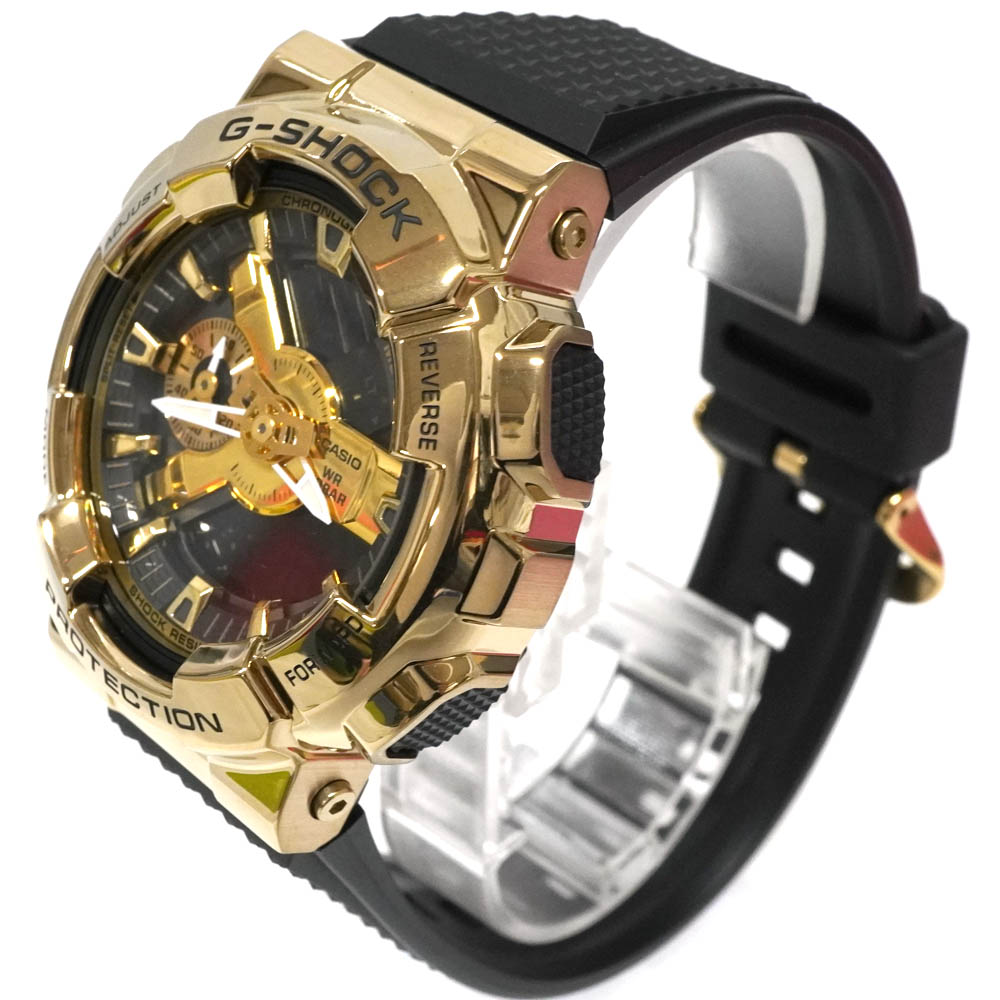 楽天市場】カシオ Casio GM-110G-1A9JF Gショック ブラック×ゴールド