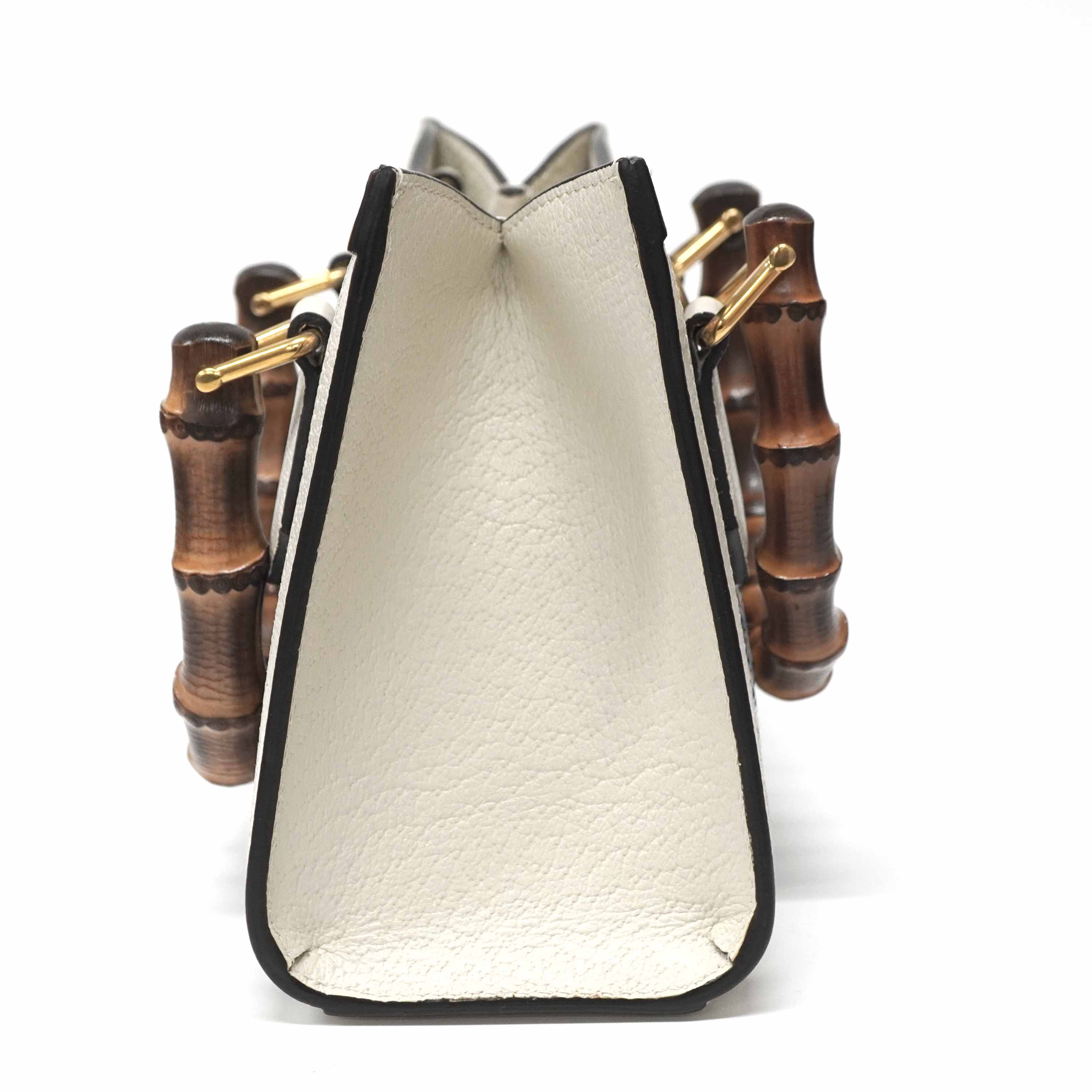 楽天市場】グッチ Gucci 702732 ラフィア バンブー 2WAYバッグ 千鳥柄