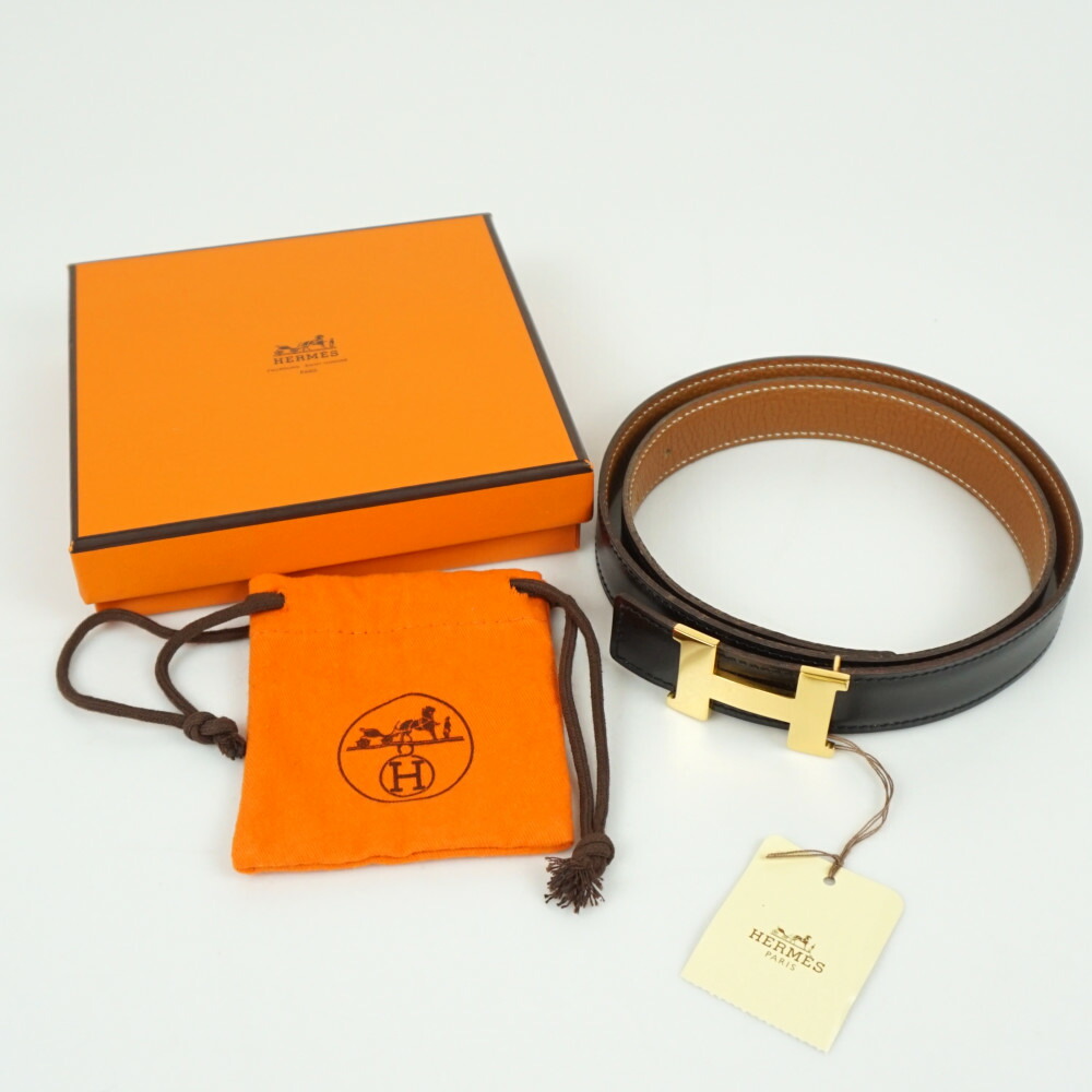 楽天市場】HERMES エルメス ミニコンスタンス リバーシブルHベルト