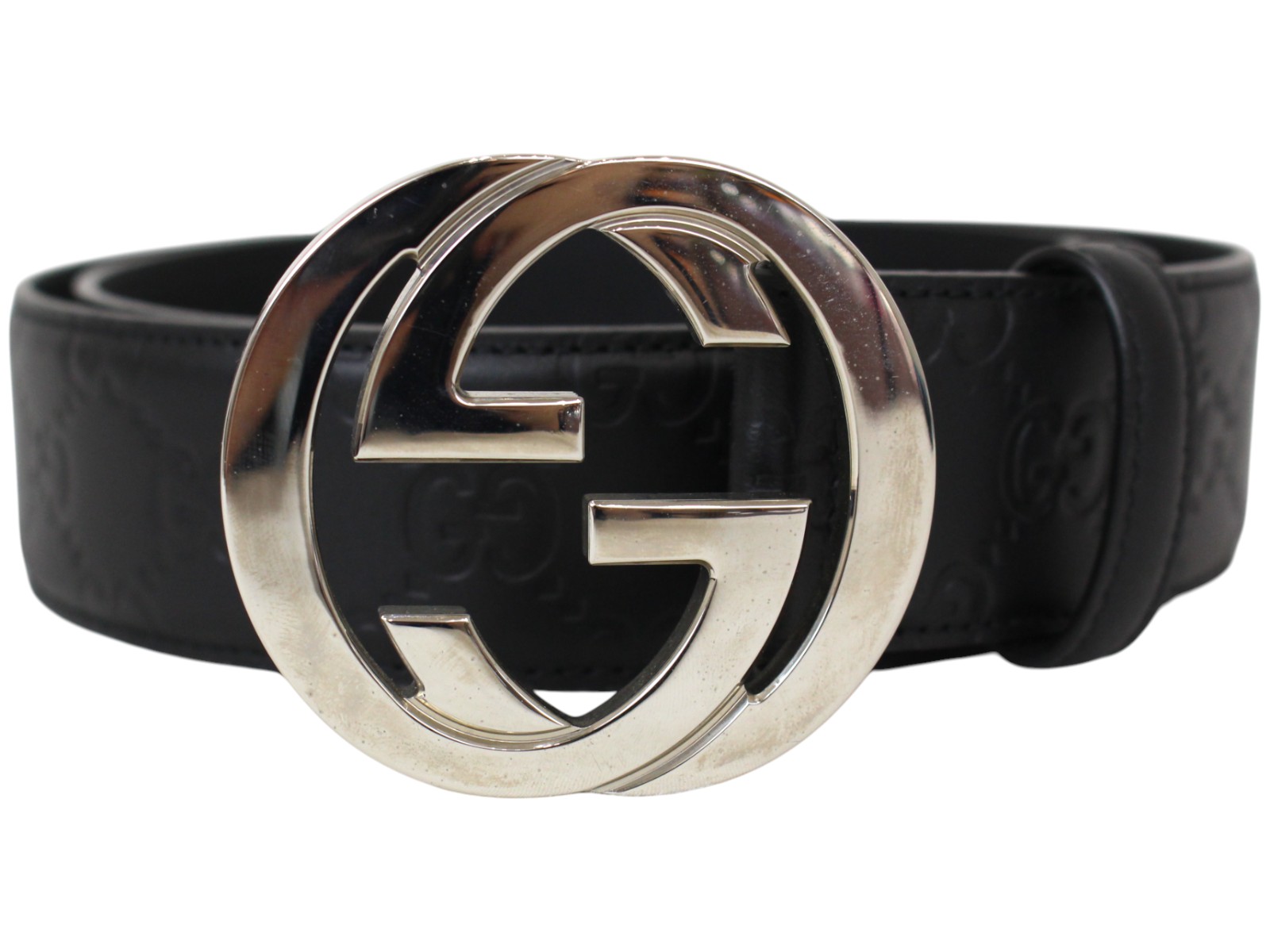 楽天市場】グッチ gucci インターロッキングgバックル レザー ベルトの通販