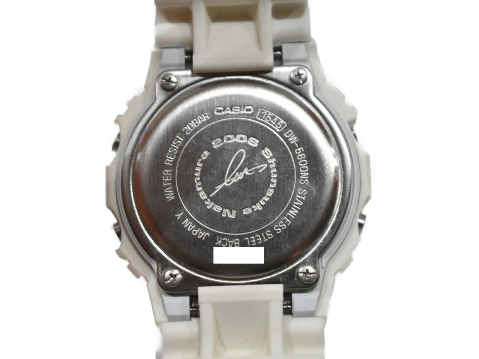 楽天市場】【中村俊輔選手コラボ☆】 CASIO G-SHOCK DW-5600NS-7JR