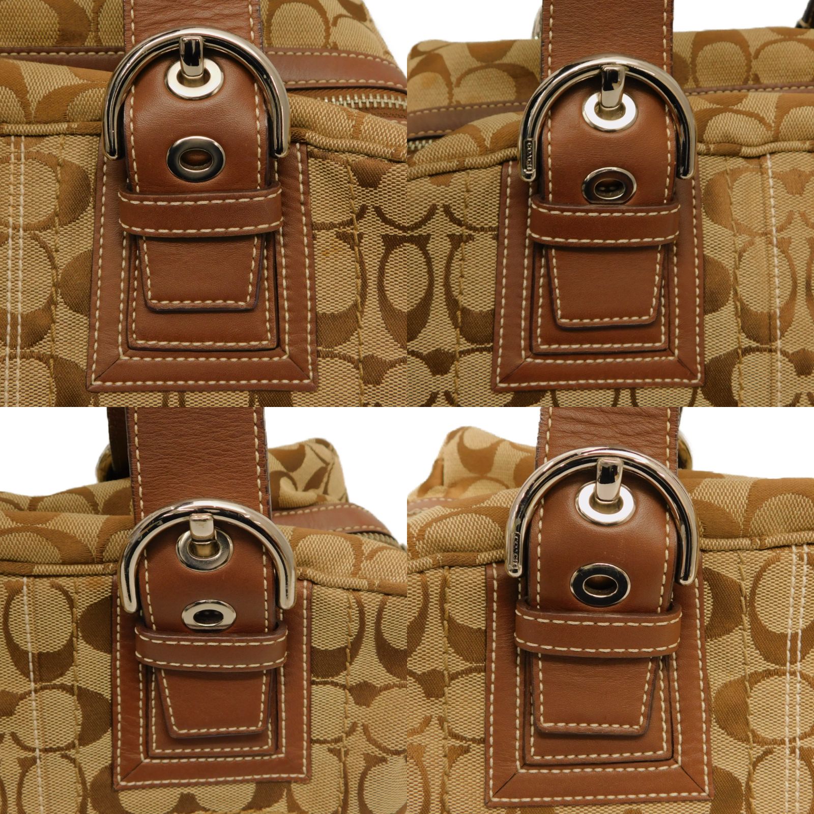 楽天市場】【布袋有り】COACH コーチ ソーホーシグネチャーサッチェル