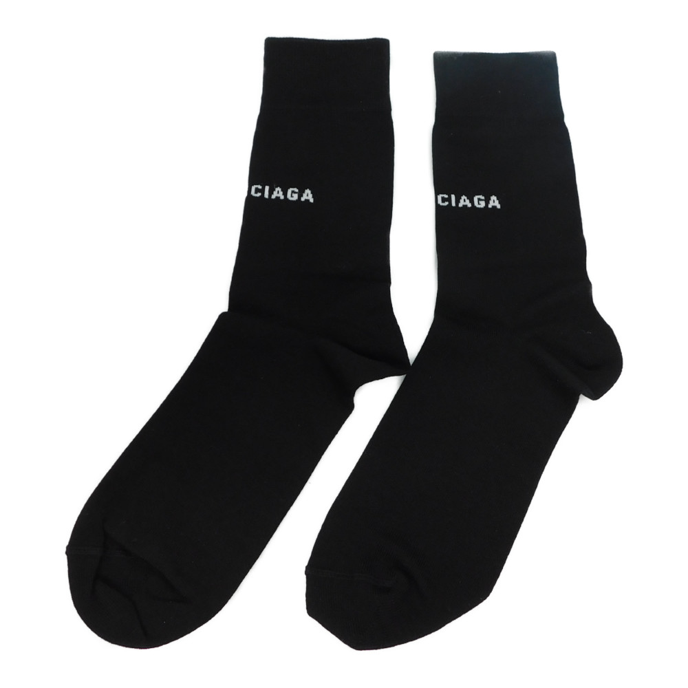 楽天市場】BALENCIAGA バレンシアガ ソックス 靴下 ブラック 黒 サイズ