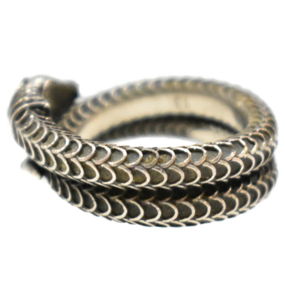 楽天市場】【箱・布袋あり】GUCCI スネークリング 925 シルバー サイズ