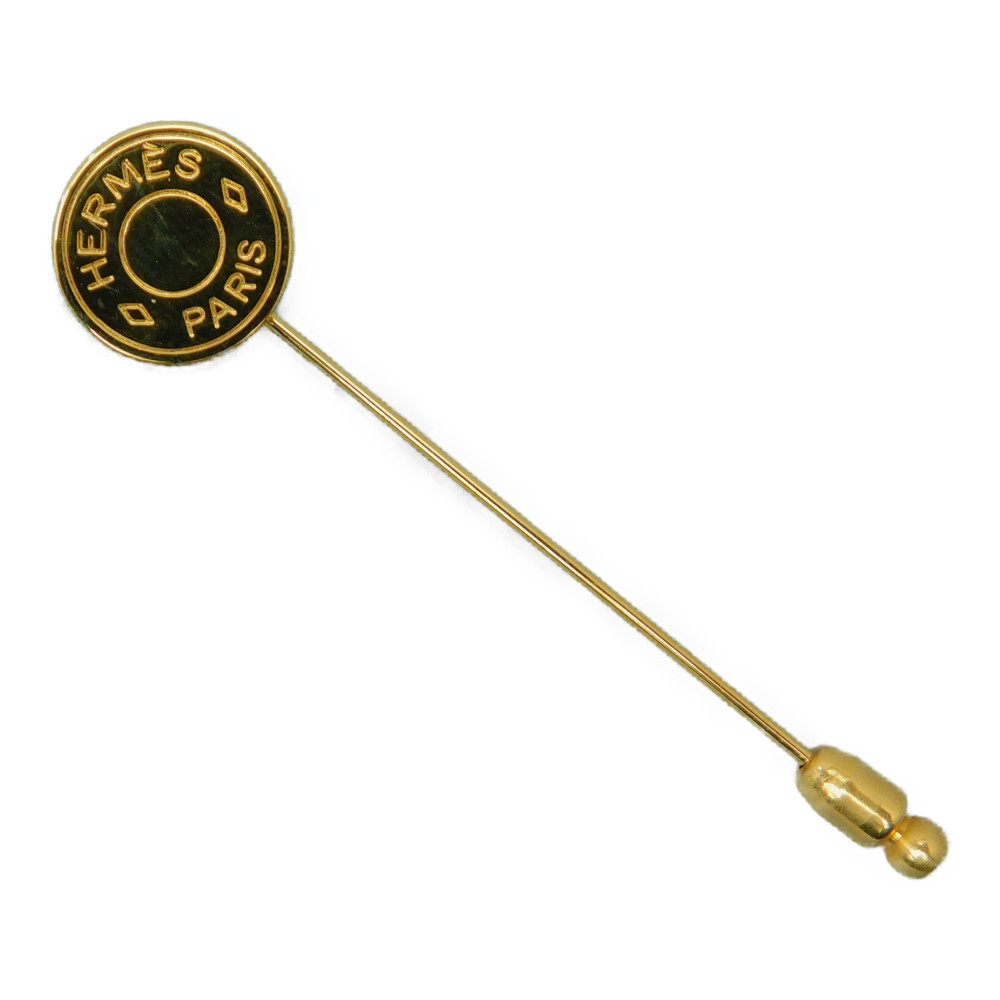 楽天市場】HERMES エルメス セリエ ピンブローチ ゴールド ラウンド 円