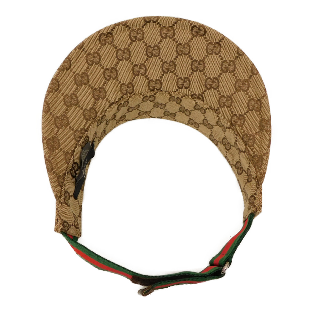 楽天市場】GUCCI グッチ キャンバス サンバイザー サイズS GG