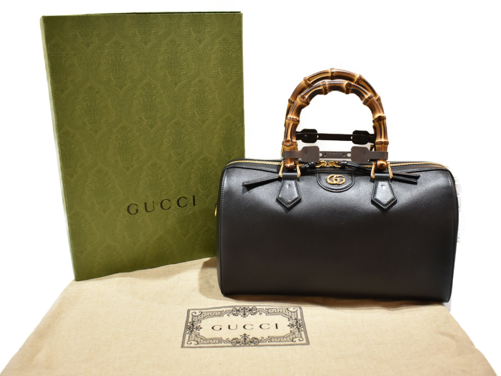 楽天市場】【箱・布袋あり】GUCCI グッチ ダイアナ バンブーバッグ