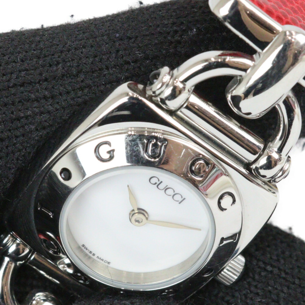 楽天市場】【電池交換済み】GUCCI グッチ ホースビット 6300L クオーツ