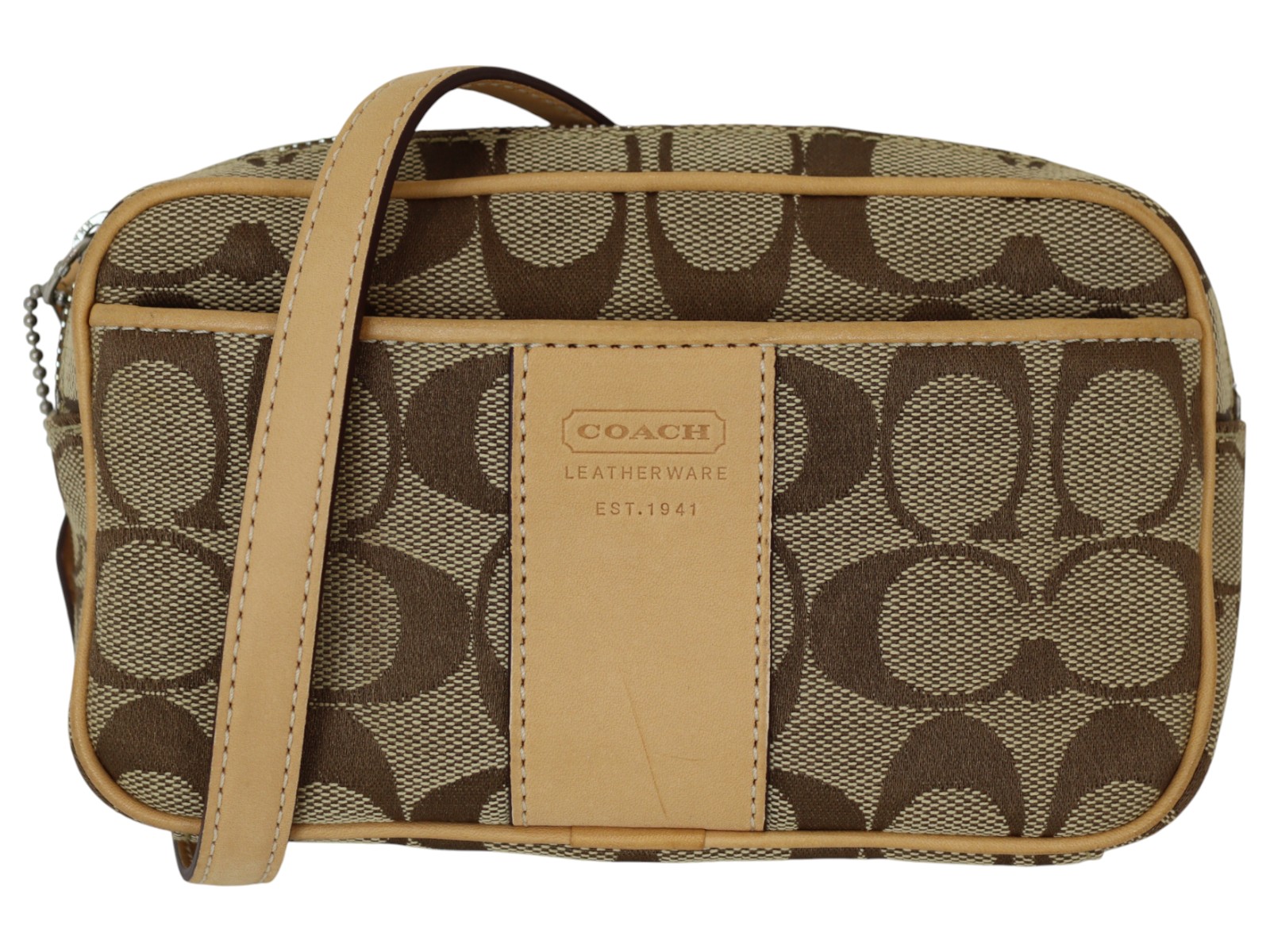 楽天市場】coach ポーチ（カラーベージュ）（ボディバッグ・ウエスト