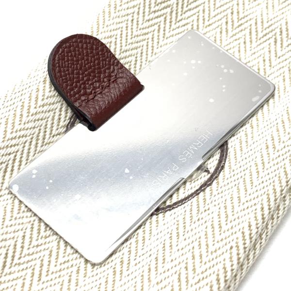 楽天市場】未使用 HERMES エルメス ミロワール リップケース ルージュ