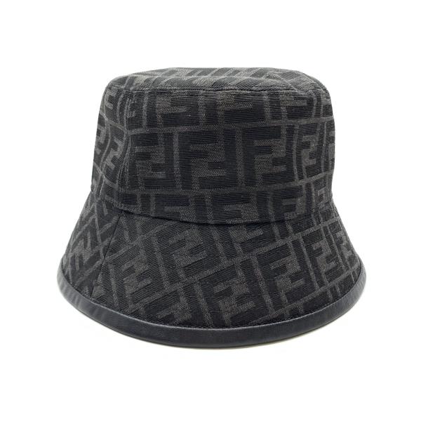 楽天市場】FENDI フェンディ ファブリック バケットハット 帽子 S