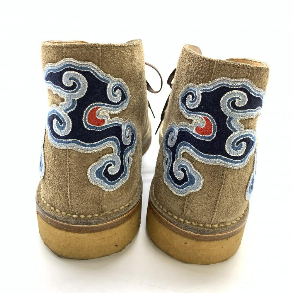 GUCCI グッチ スエード エンジニアブーツ GGロゴ ベージュ 35 楽天市場