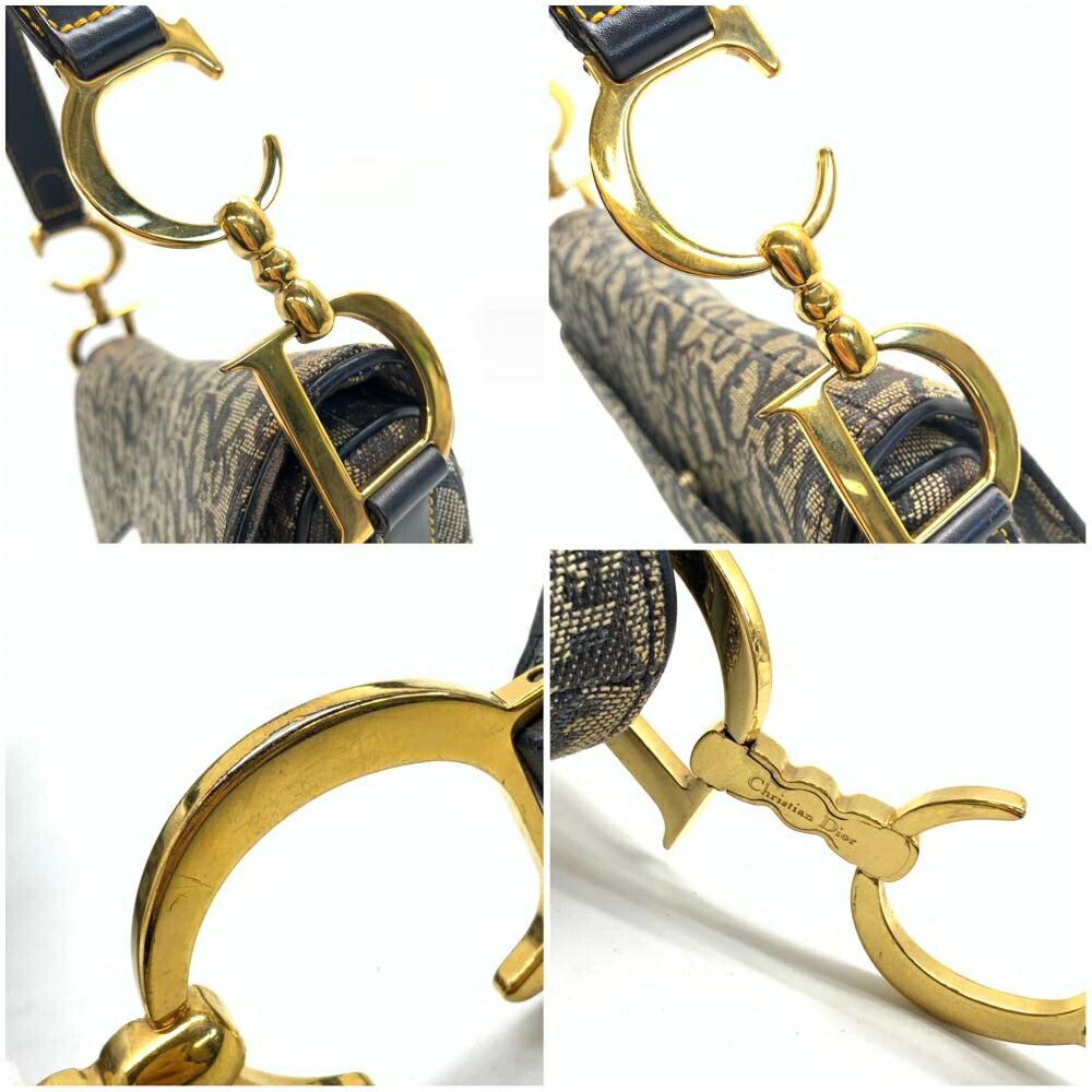 楽天市場】Christian Dior クリスチャンディオール サドルバッグ